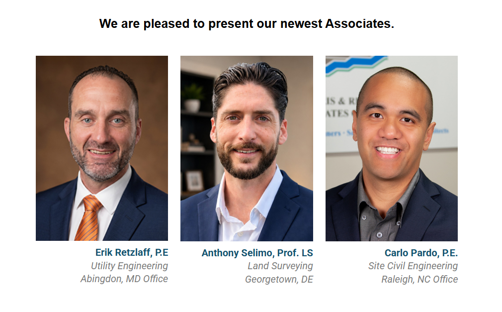 RETZLAFF, SELIMO, PARDO PROMOTED TO ASSOCIATE